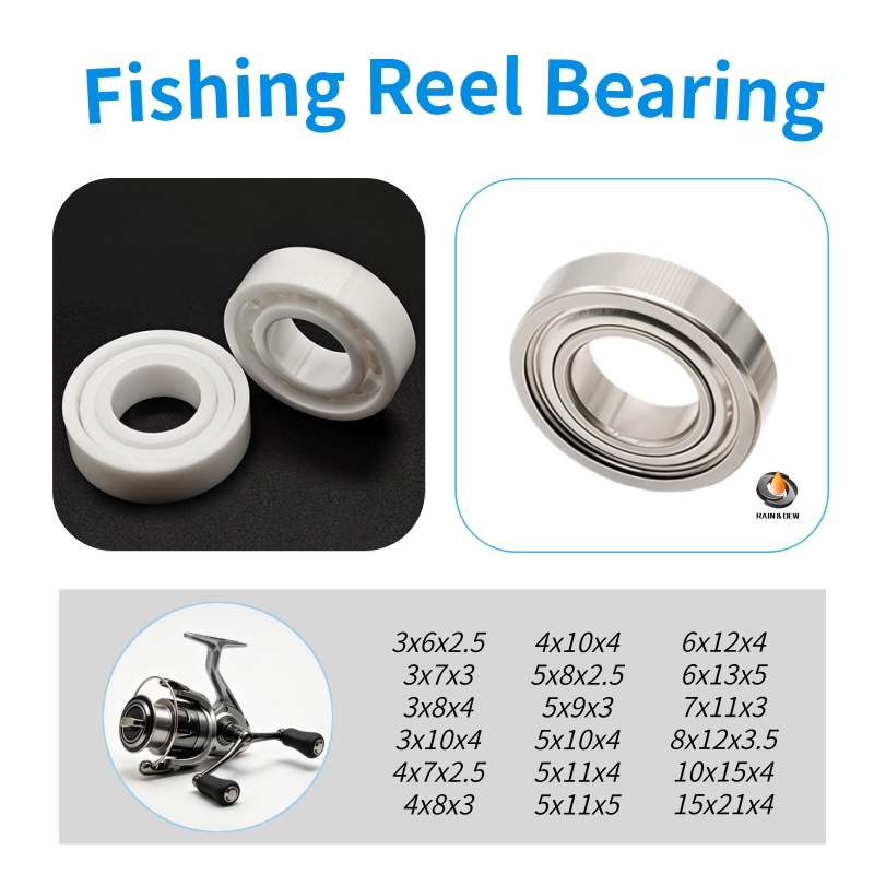 Baitcasting Reel - 1/5/10 Stück 3x7x3 3x10x4 5x8x2,5 Angelrollen