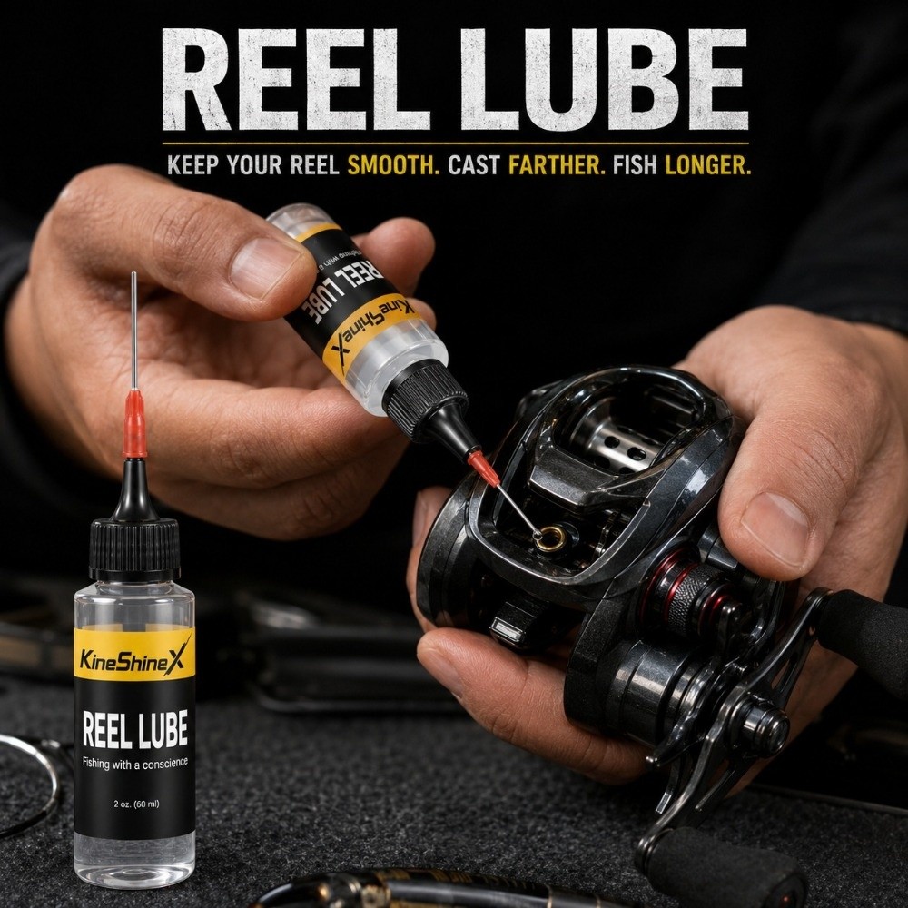 Reel Repair Kit - 60 ml Angelrollen-Schmiermittel, Nadelapplikator, Rostschutz, Angelöl,