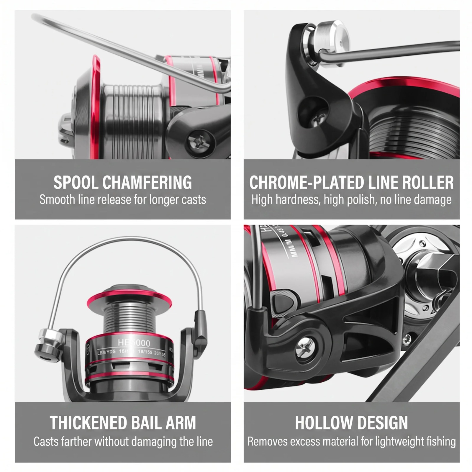 Goture Spinnrolle 500 mit Meta – Trolling Reel Bewertung und Preis