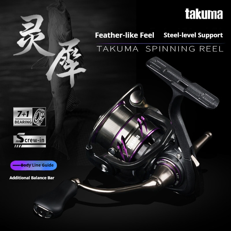Auf Lager: Takuma Lingxi Spinn – Spincast Reel Bewertung und Preis