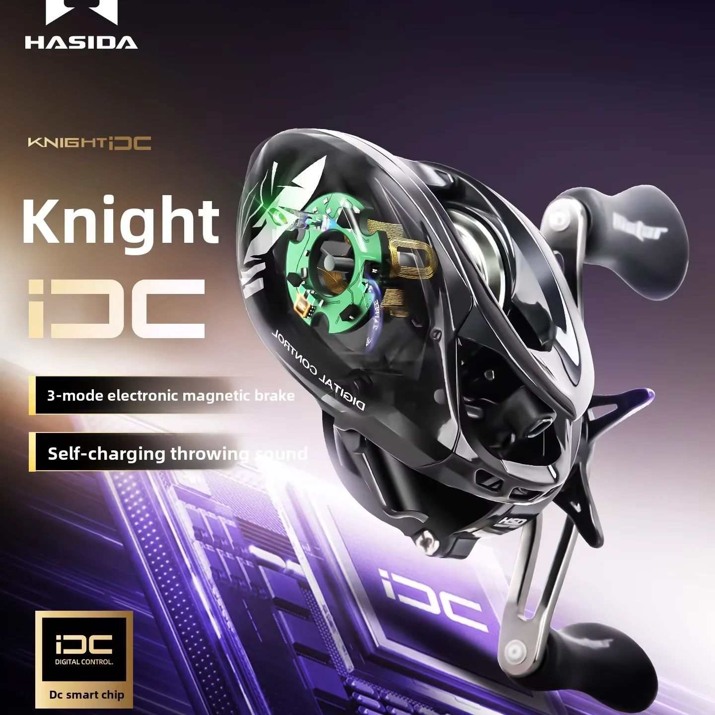 HASIDA Knight DC Baitcasting-R – Spincast Reel Bewertung und Preis